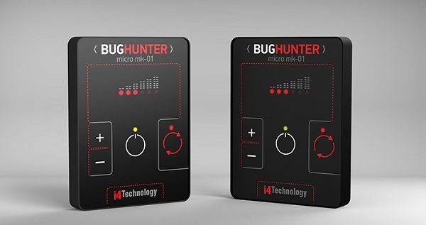 Детектор жучков "BugHunter Micro" имеет удобный и интуитивно понятный интефейс управления