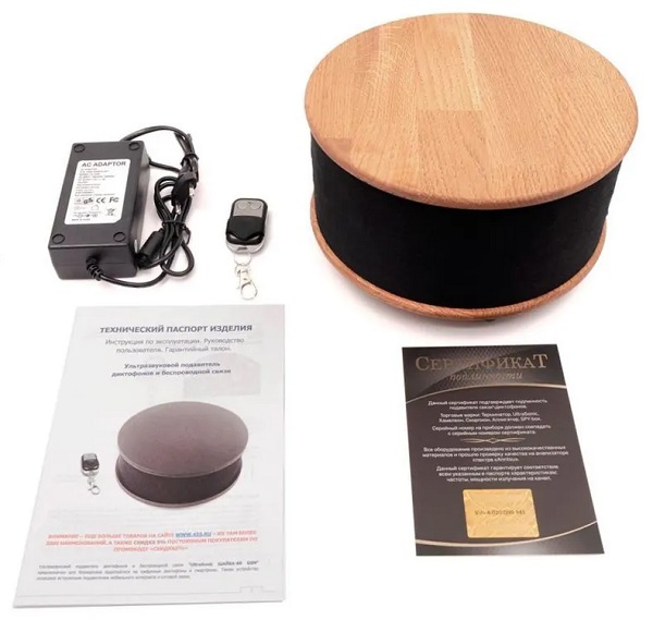 Подавитель прослушки на 360° UltraSonic-ШАЙБА-120 Lite (Tuya)